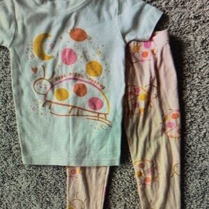 Kids Pajamas Set with Ladybug Design